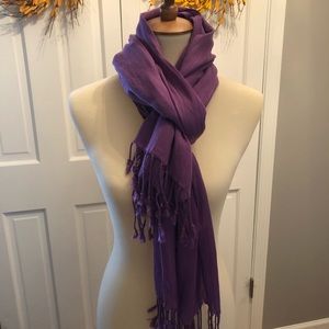 Lands’ End Purple scarf
